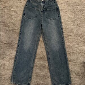 Commence hi-rise 4-pocket jeans. XS